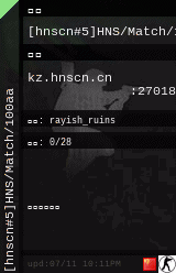 [hnscn#5]HNS/Match/1​00aa​